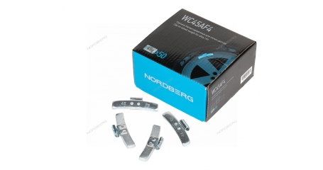 Грузики балансировочные для литых дисков NORDBERG WC45AF4 (Fe 45 г, 50 шт.)