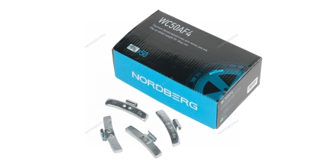 Грузики балансировочные для литых дисков NORDBERG WC50AF4 (Fe 50 г, 50 шт.)