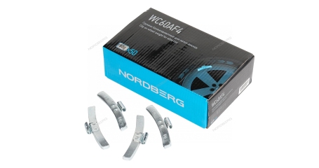 Грузики балансировочные для литых дисков NORDBERG WC60AF4 (Fe 60 г, 50 шт.)