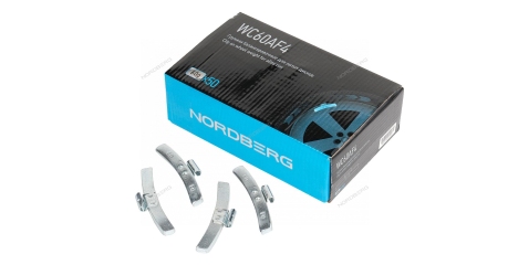 Грузики балансировочные для литых дисков NORDBERG WC60AF4 (Fe 60 г, 50 шт.)