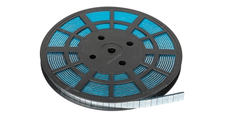 Грузики самоклеящиеся (1000х5 г) Fe квадратные на бобине NORDBERG W5FS4-1000