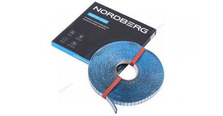 Грузики самоклеящиеся квадратные Fe на бобине NORDBERG W5FS3-1000