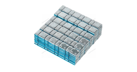 Грузики самоклеящиеся закругленные NORDBERG W510FR3 (4х5 г+4х10 г, Fe, L=14 см, 50 лент)