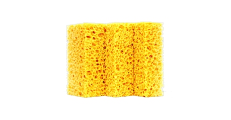 Губка крупнопористая Complex Sponge body, Кузов  - светло-желтого цвета, 3 шт./уп