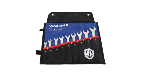 Ключи комбинированные набор 9шт (8-19мм) WP202502 WORKPRO