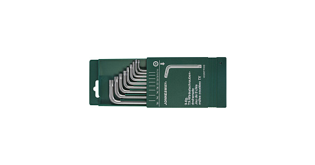 Набор ключей торцевых H08MTP09S TORX® с центрированным штифтом Т10-50, 9 предметов