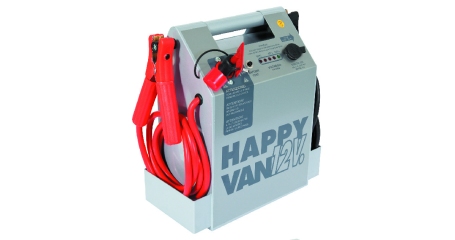 HAPPY VAN - портативный бустер, пусковой ток 2500 А, 12 B, 26 А*ч