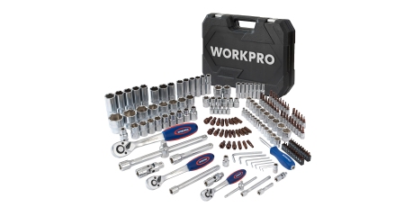 Набор инструментов 1/4"+3/8"+1/2" 172шт WP202545 WORKPRO