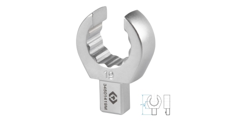 Насадка разрезная серии FIT", 19 мм, 9х12 мм KING TONY 34501419M"""