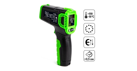 Автомобильный бесконтактный термометр (пирометр) iCartool IC-M650