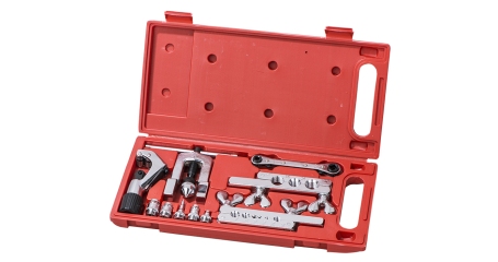 Инструмент для развальцовки труб (10 предметов) двойной TA-M1007