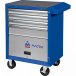 Инструментальная тележка МАСТАК 522-04581MB серии ОПТИМА, 4 полки и отсек, синяя