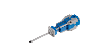 Конструктор пластмассовый бренда "KING TONY", отвертка шлицевая KING TONY TS1012