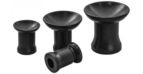 JAT-1041-16S Комплект присосок для машинки для притирки клапанов ГРМ пневматической, 16-35 мм, 4 штуки