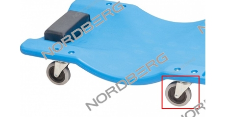 Колесо NORDBERG N30C5#WHEEL#6 для лежака N30C5, комплект 6 шт.