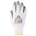 Защ. перчатки  JETA SAFETY JN011 из полиэфирной пряжи c нитриловым покр., цвет серый, размер M /12пар/