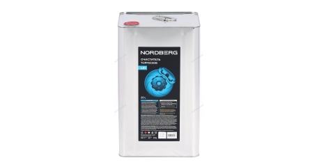 Очиститель тормозов в канистре NORDBERG LS1-20L, 20 л