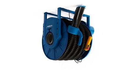 Катушка для удаления выхлопных газов ROSSVIK CA50010208F (шланг 102 мм*8 м, с вентилятором)