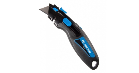 KING TONY 7946-07 Нож со сменными трапециевидными лезвиями, 19 мм