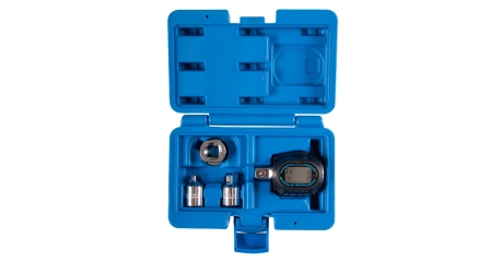 KING TONY Динамометрический адаптер серии "DIGITAL", 1/2", 40-200 Нм, 4 предмета, кейс