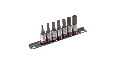 KING TONY Набор торцевых насадок 1/4