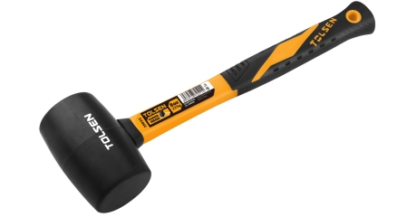 Киянка "GRIPro" 450 г фибергласовая рукоятка черная TOLSEN TT25035