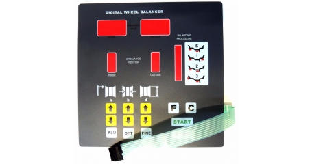 Клавиатура для 4523C NORDBERG S-115-008000-0 (X000332)