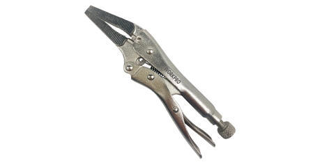 Клещи фиксирующие с длинными носами 115мм WP231050 WORKPRO