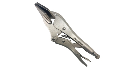 Клещи фиксирующие С-образные с плоским зажимом 200мм WP231069 WORKPRO