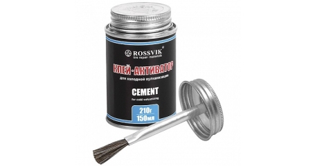 Клей-активатор для ремонта камер и шин латками Rossvik K.015.K.1, 150 мл