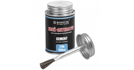 Клей-активатор для ремонта камер и шин латками Rossvik K.015.K.1, 150 мл