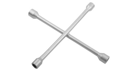 Ключ балонный колесный крестообразный 350 мм 17, 19, 21, 23 мм TOLSEN TT15079