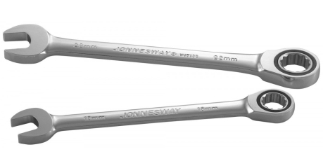 Ключ комбинированный трещоточный JONNESWAY W45122 (22 мм)