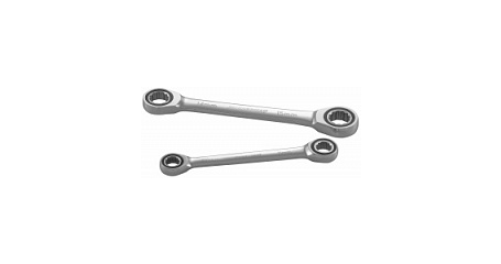 Ключ накидной трещоточный JONNESWAY W680809 (8х9 мм.)