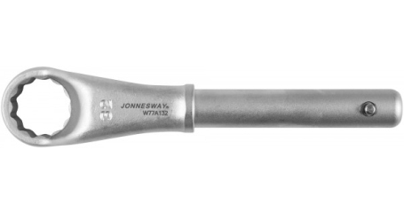 Ключ накидной усиленный Jonnesway W77A132, 32 мм, d21.5/235 мм