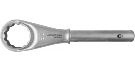 Ключ накидной усиленный Jonnesway W77A160, 60 мм, d29.5/345 мм