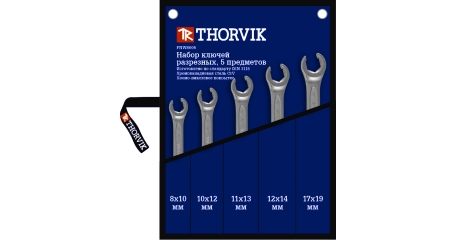 Ключ разрезной Thorvik FNW1214, 12x14 мм