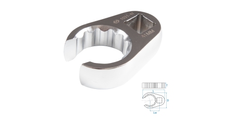 Ключ разрезной (воронья лапка) 41 мм 3/4