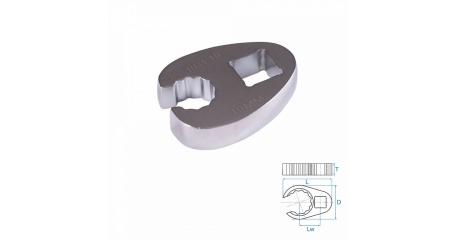 Ключ разрезной (воронья лапка) 30 мм, 1/2