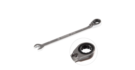 Ключ трещоточный комбинированный KING TONY 373A07M (с реверсом 7 мм)