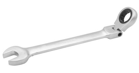 Ключ трещоточный комбинированный с шарниром 18 мм TOLSEN TT15244