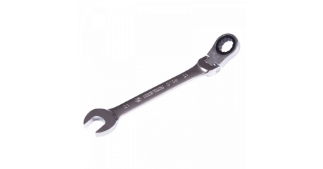 Ключ трещоточный комбинированный с шарниром KING TONY 37302*M