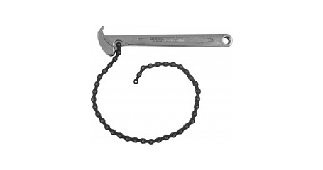 Ключ цепной для непрофилированных деталей Thorvik AOFCW25 , диапазон 60-120 мм, 230 мм