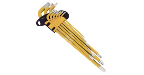 Ключи 6-гранные TORX 9шт в держателе WP222009 WORKPRO