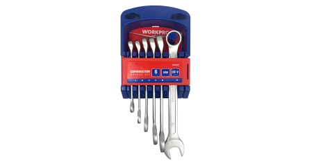 Ключи комбинированные набор 6шт (8-18мм) WP202501 WORKPRO