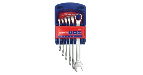 Ключи комбинированные набор 6шт (8-18мм) WP202501 WORKPRO