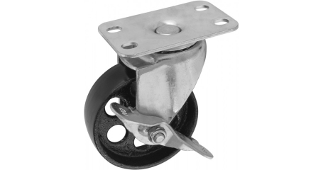 Колесо поворотное OHT701MRKWL со стопором для кранов гидравлических складных OHT701M, OHT702M в сборе