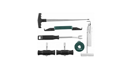 Комплект для демонтажа лобовых стекол JONNESWAY AB010002, 7 предметов