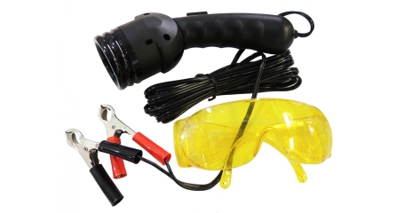 Комплект для обнаружения утечек фреона BC-UV-L-50 UV (лампа 50Вт, 12V + очки)