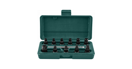 Комплект для откручивания масляных пробок JONNESWAY AI030002, 12 предметов